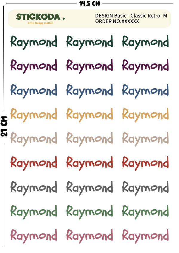 Name Only Labels